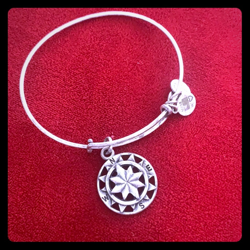 Alex and Ani compass bracelet
